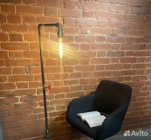 Светильник напольный лофт новый