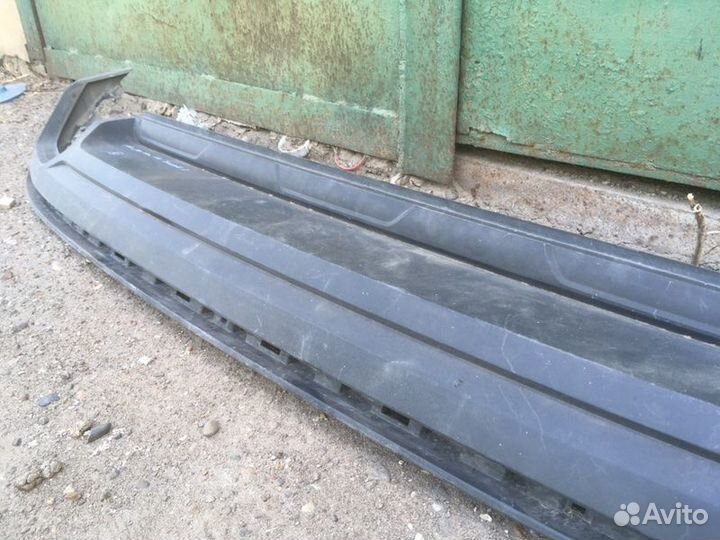 Юбка бампера задняя Volkswagen Touareg 3