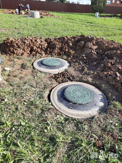 Бурение машиной Колодцев и септиков под ключ