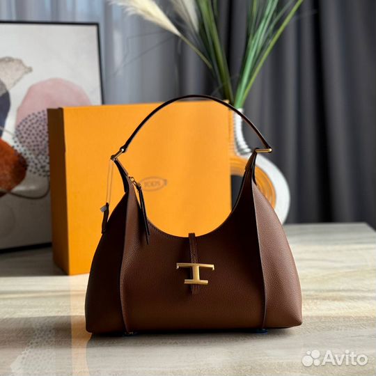 Сумка женская натуральная кожа Tod's 3 цвета