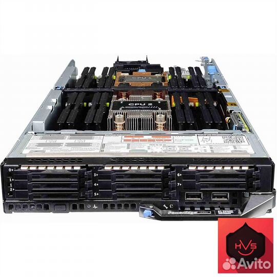 Сервер dell FC630 Perc H730 2xE5-2690v4 128GB