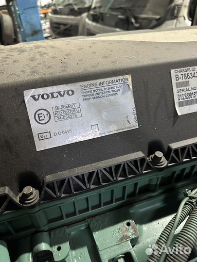 Двигатель volvo d13k