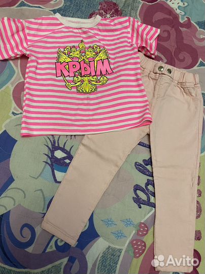 Детские вещи на девочку 3-4 года