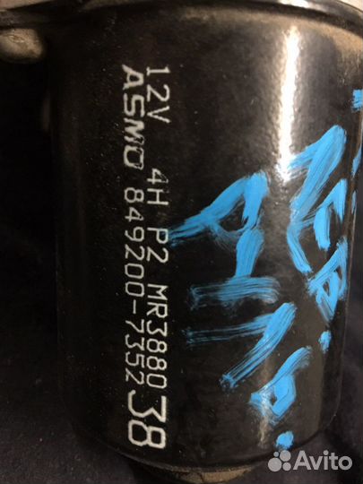 Мотор стеклоочистителя передний паджеро 3. Левый р