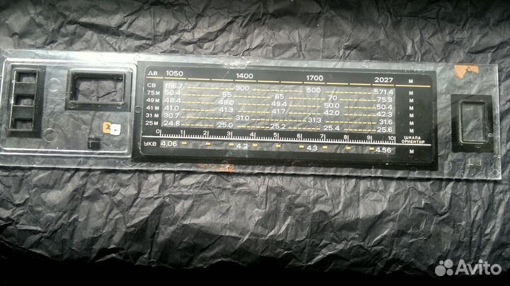 Шкала радиоприёмника 