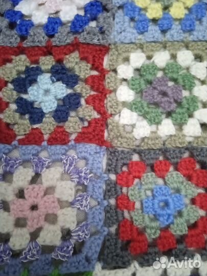 Плед, вязанный, ручная работа, из Германии