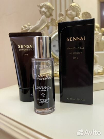 Sensai бронзирующий гель, by terry бронзер
