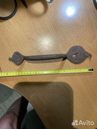 Ручка двери кованная 20 годы старинная