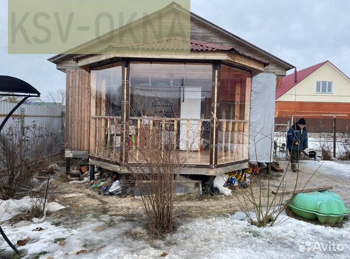 Мягкие окна на веранду