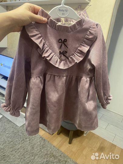 Платье для девочки 80