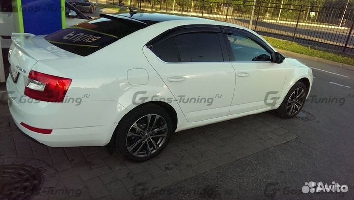 Тюнинг спойлер Sport на Skoda Octavia 3