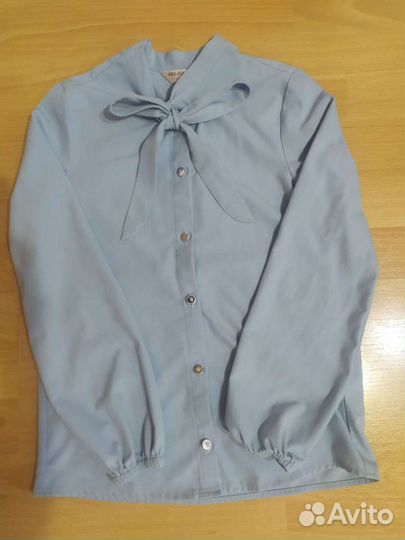 Рубашка школьная для девочки 140