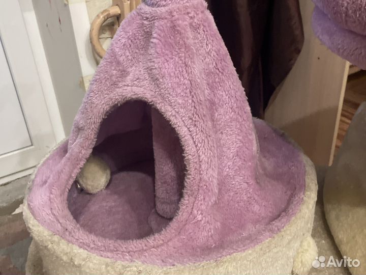 Когтеточка домик для кошки