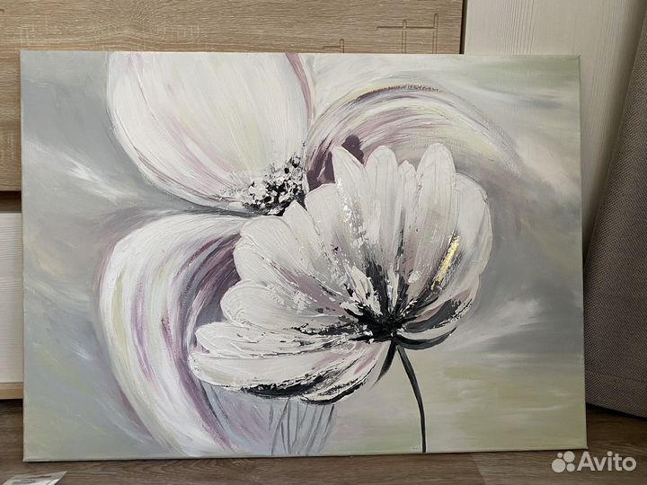 Картина акрилом на холсте