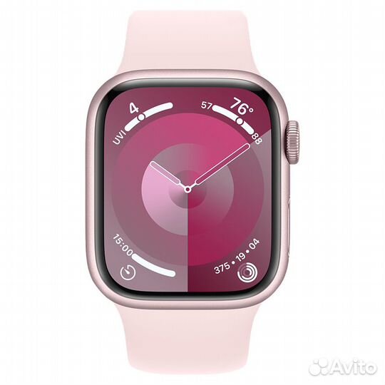 Apple Watch Series 9, GPS, 41 мм, розового цвета