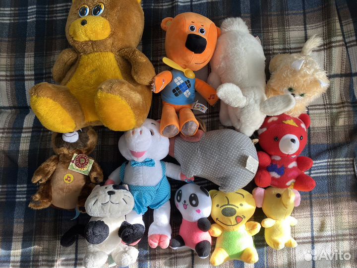 Мягкие игрушки пакетом