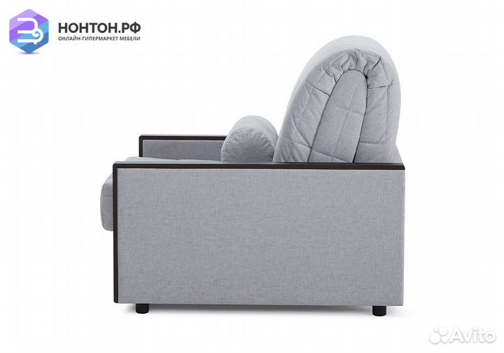 Кресло аккордеон Милена светло-серое