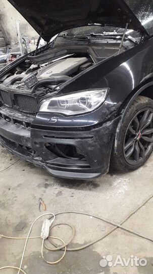 Передний бампер bmw x6 e71 hamann