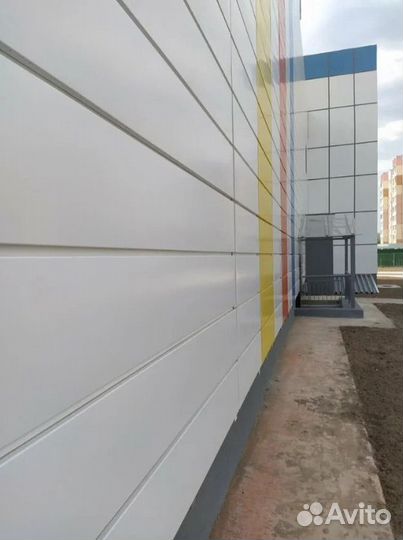 Фасадные металлические панели