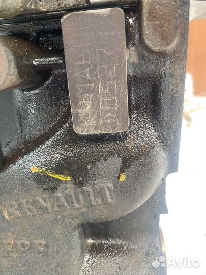 Мотор renault 1.6