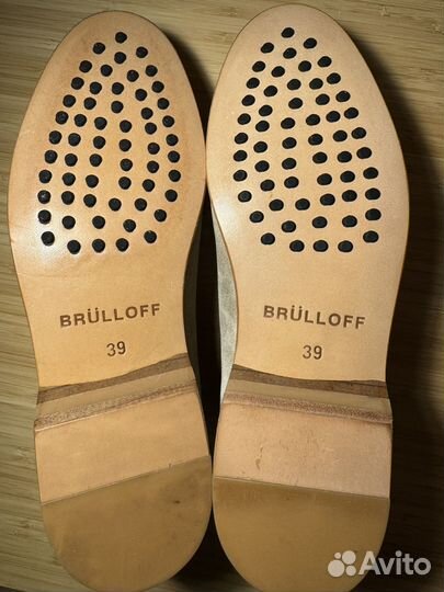 Лоферы Brulloff, оригинал, ручная работа