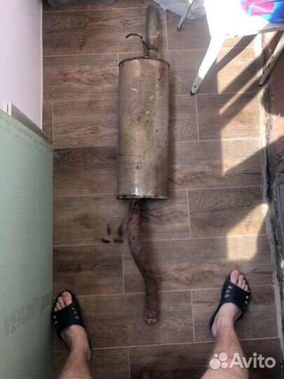 Глушитель на LADA гранту седан