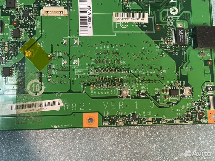 Материнская плата MSI CX500