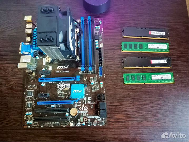 Материнская плата 1155 /i5/16gb