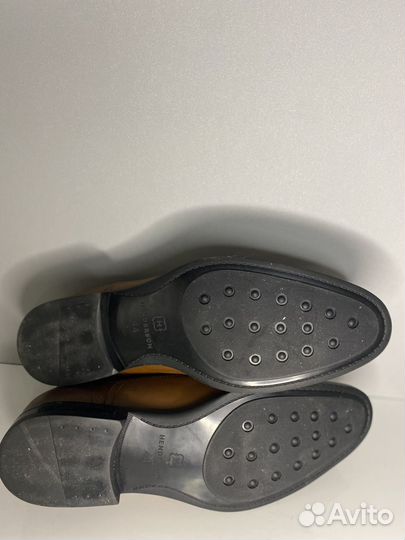 Кожанные туфли hendersen мужские 44 размер