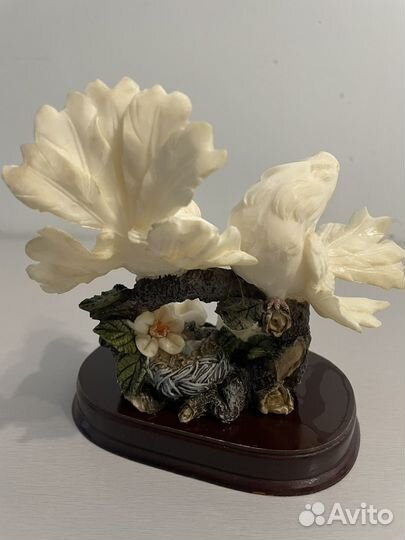 Pavone слон Huda italy голуби ваза фарфор