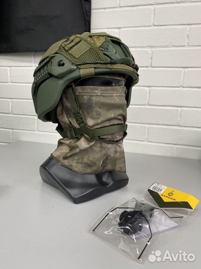 Военные товары Набор шлем + чехол и балаклава