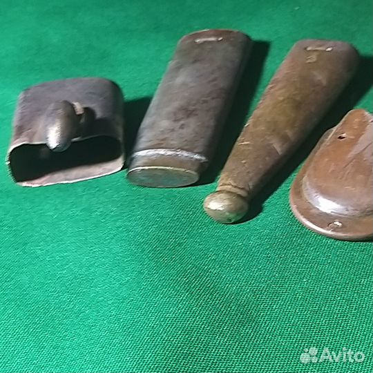 Детали амуниции, стариные. Клейма, бронза