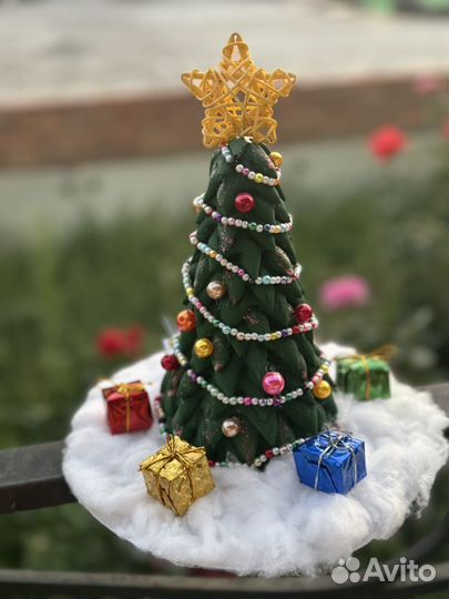 Ель поделка в школу