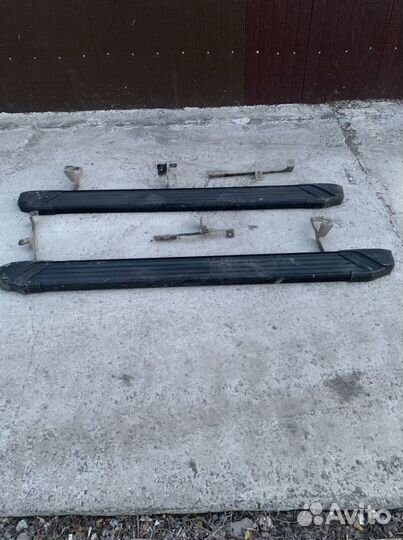 Подножки Volkswagen touareg nf