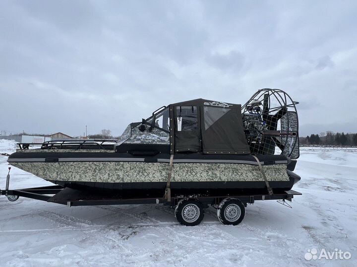 Аэролодка айсберг Атлантик J35A 280 л.с