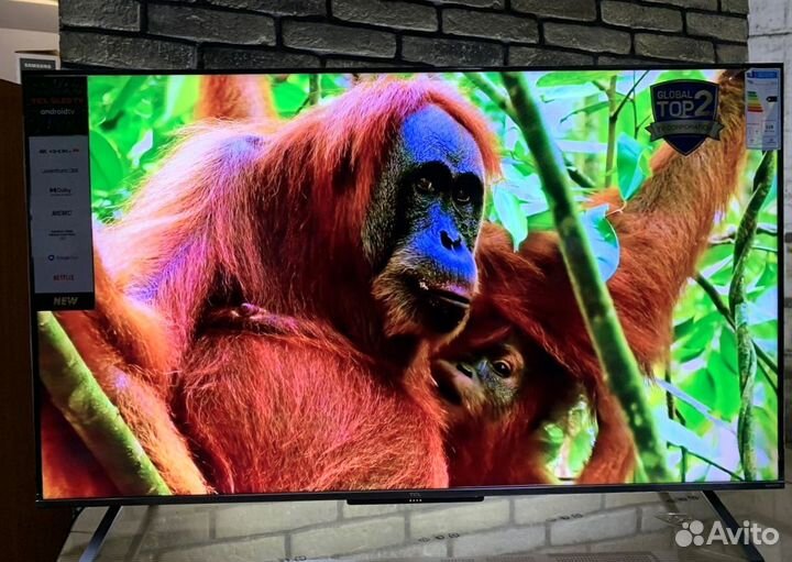 Qled 4K Android TV из будущего 127 см(настроен)