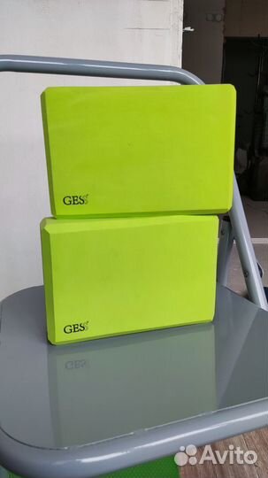 Блок кирпич для йоги из пвх