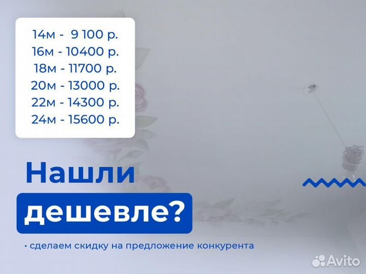 Натяжной потолок