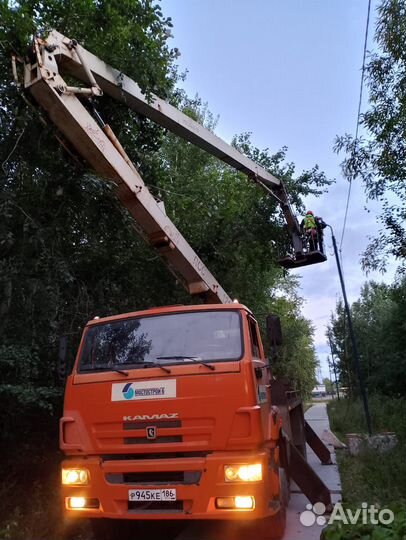 Аренда и услуги коленчатой автовышки, 300 кг, 22 м