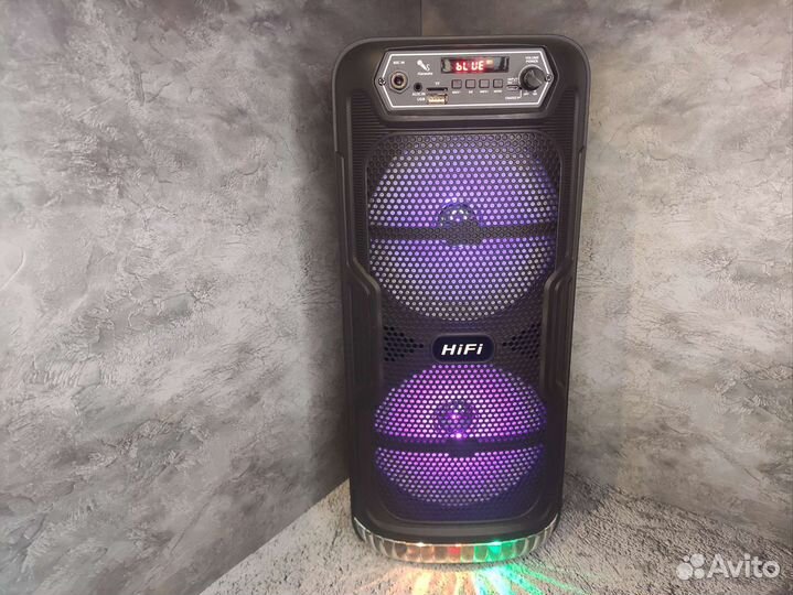 Портативная колонка с микрофоном гарантия
