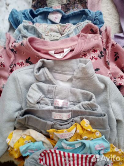 Вещи пакетом для девочки 80-86