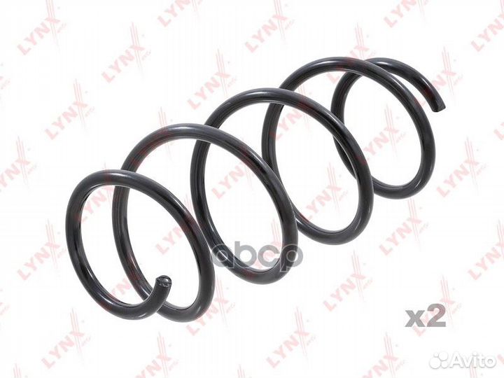 Пружина подвески перед прав/лев renault scenic