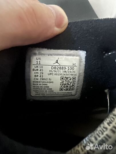 Air Jordan 1 Gore Tex Element, 11 US, Оригинал