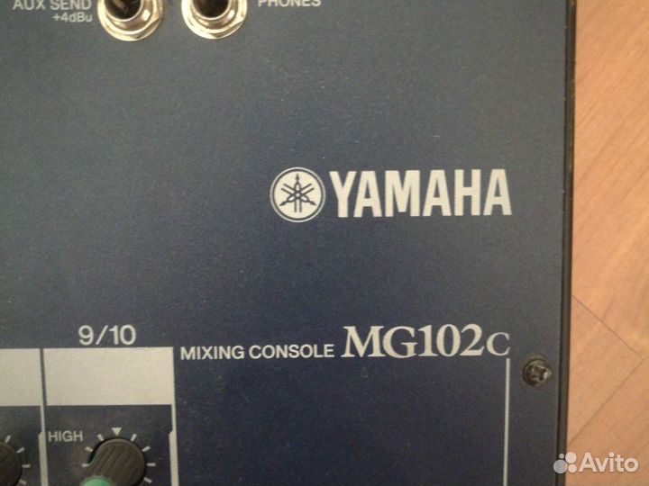 Микшерный пульт yamaha mg102c не знаю рабочий ли