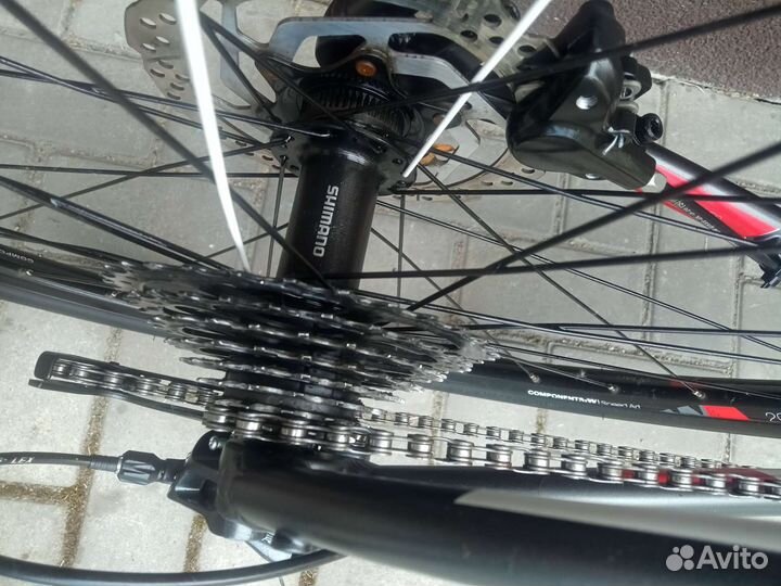 Велосипед городской фитнес white