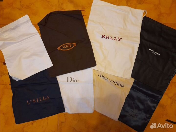 Мешочки для одежды и обуви брендовые