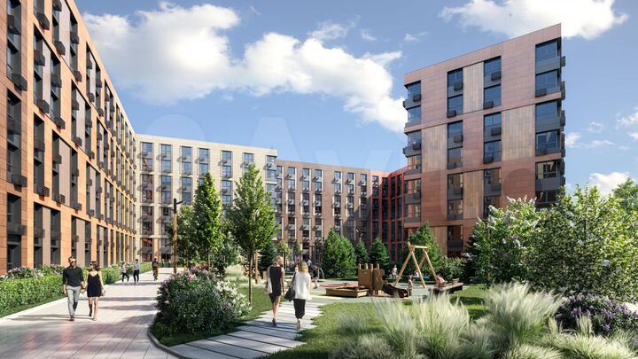 2-к. апартаменты, 54,6 м², 4/8 эт.