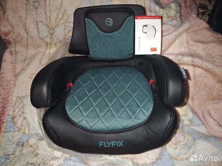 Бустер Rant Flyfix со спинкой Clek + доставка