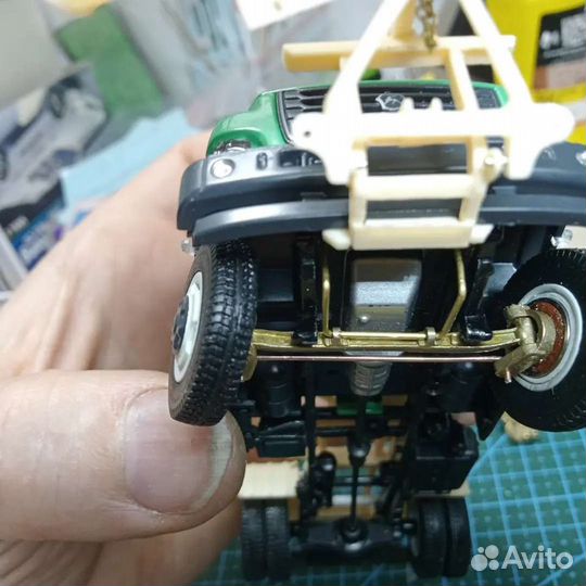 Поворотный мост латунь в сборе, авд,avd