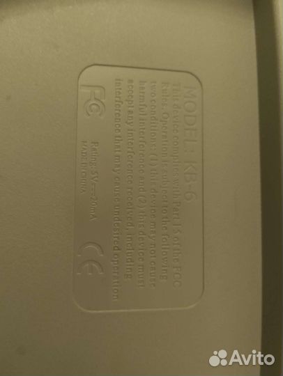 Клавиатура A4 tech model KB-6